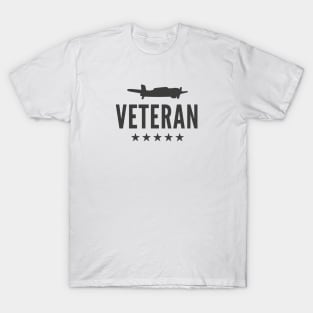 Veteran Bomber Plane World War II T-Shirt